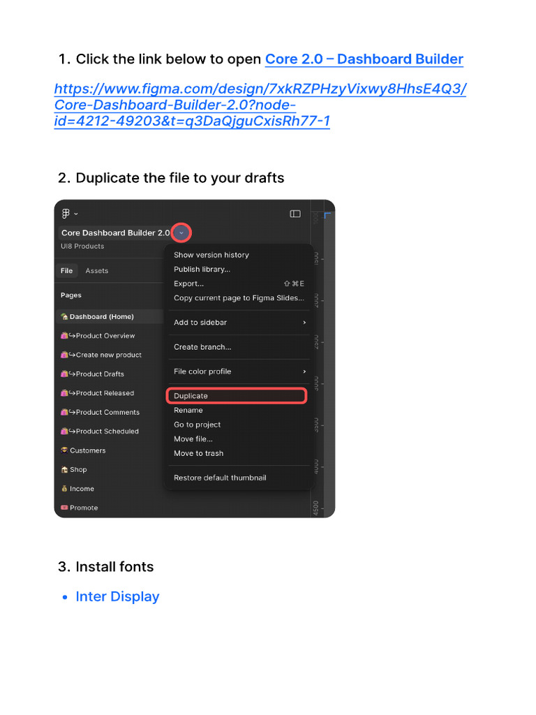 Core 2 - Dashboard Builder | PDF