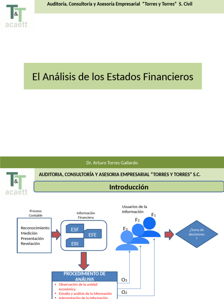 Analisis Financiero y Herramientas para El Análisis de Los EE FF | PDF ...