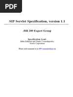 Sipservlet 1 1 FR Spec