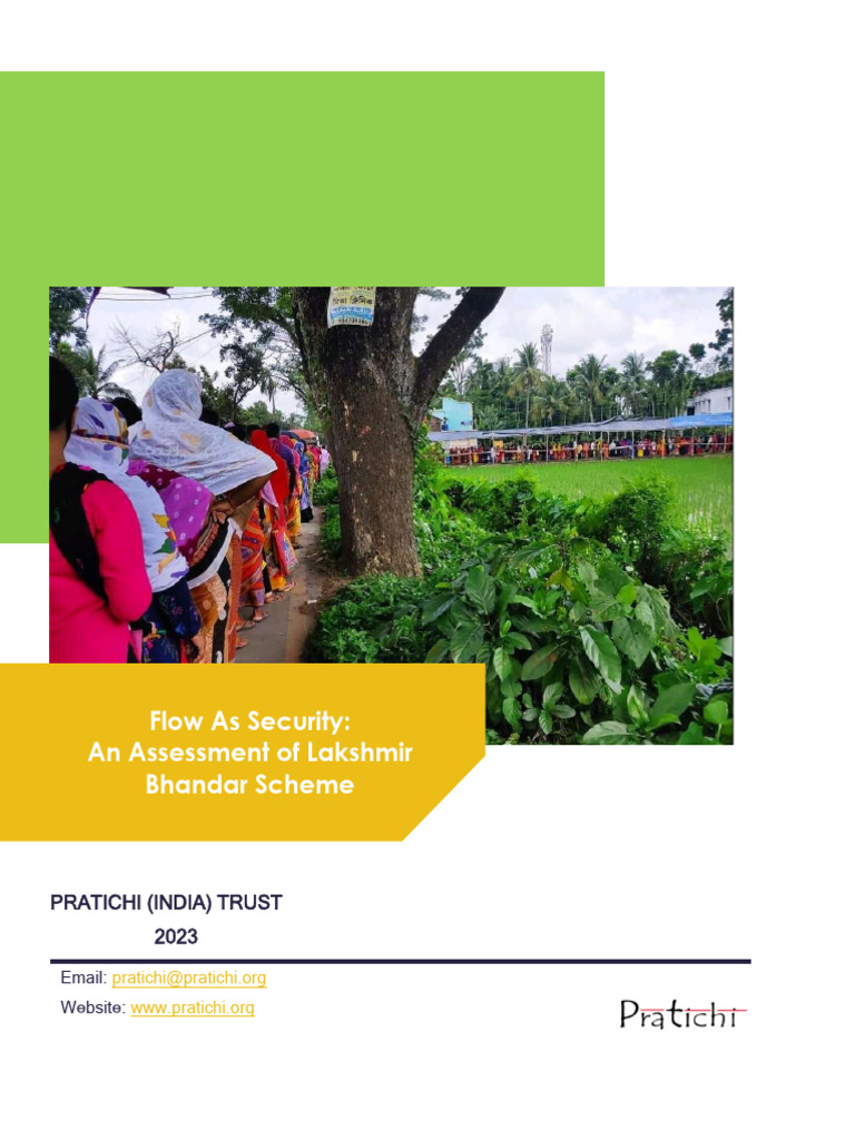Lakshmir Bhandar Scheme Assessment | PDF