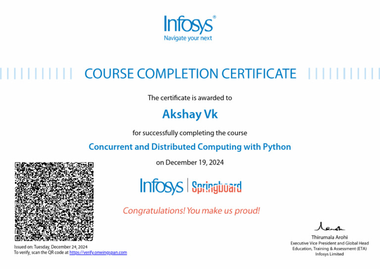 Akshay VK: Concurrent and Distributed Computing With Python | PDF