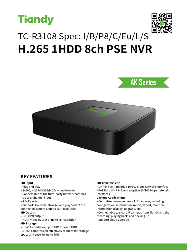 TC-R3108 Spec I-B-P8-C-Eu-L-S (2) | PDF | Hdmi | Video
