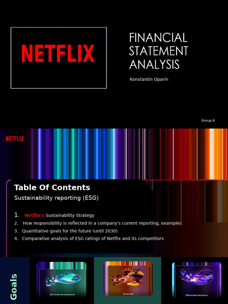 Netflix ESG Report 2023 Overview | PDF | Sustainability | Natural ...