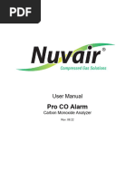 NIOSH Method 6604 for Carbon Monoxide | PDF | Carbon Monoxide | Calibration