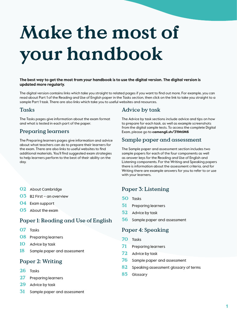 b2 First Handbook 3 | PDF | Tests | Qualifications