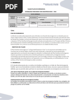 Guía para Plan Familiar de Emergencia | PDF | Riesgo | Defensa Civil