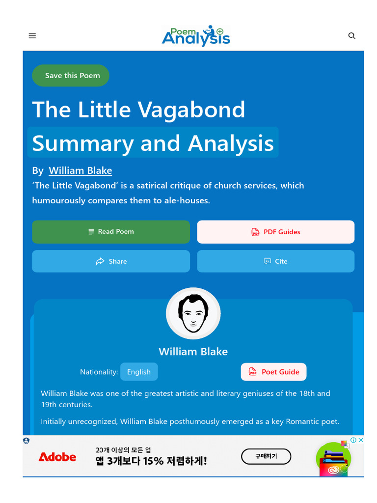 poemanalysis-com-william-blake-the-little-vagabond-pdf-poetry