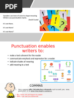 Dialogue Rules Handout | PDF | Punctuation | Notation
