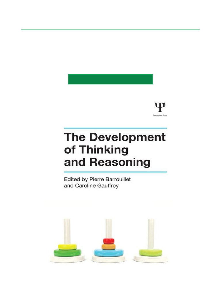 Development of Thinking and Reasoning | PDF | Epistemology | Reason