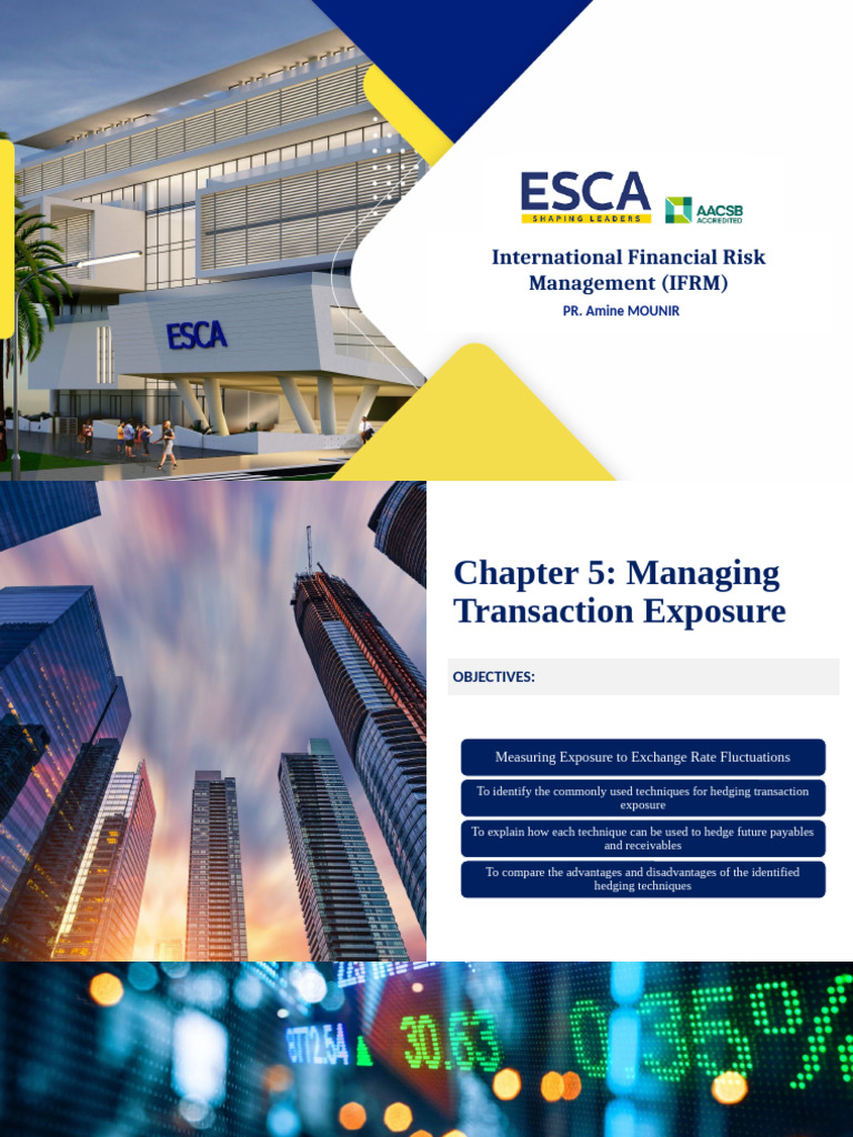 Chapter 5 - Managing Transaction Exposure - 1 | PDF | Hedge (Finance ...