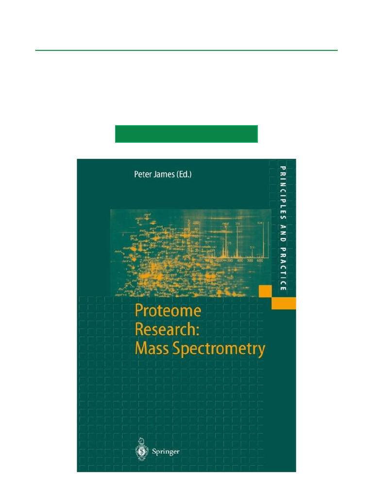 Proteome Research: Mass Spectrometry | PDF | Tandem Mass Spectrometry ...