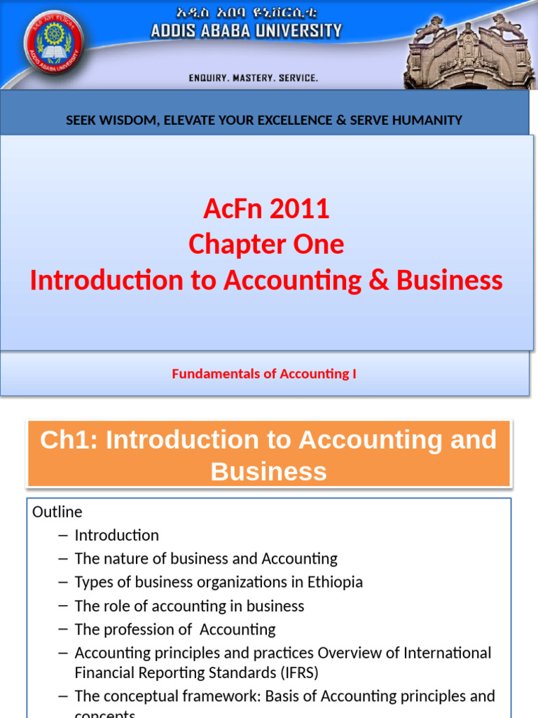 AcFn 2011 CH 1 FOA-1 | PDF | International Financial Reporting ...