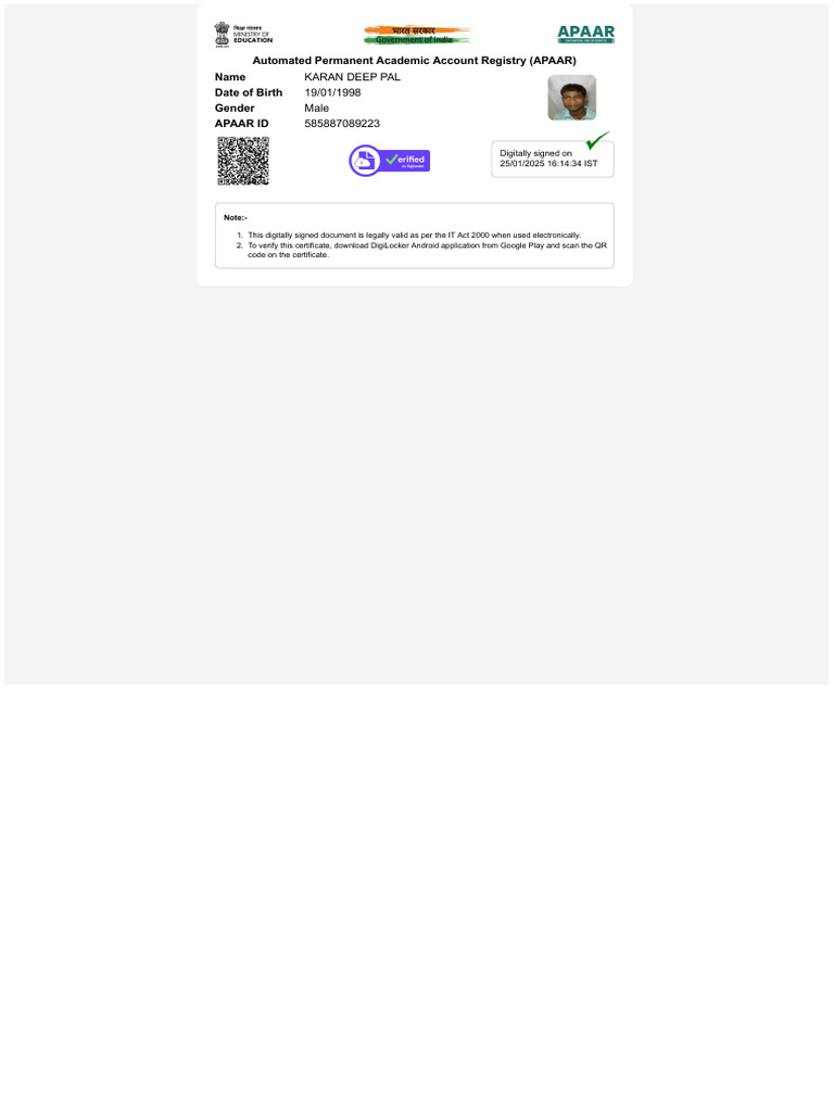 automated-permanent-academic-account-registry-apaar-name-date-of