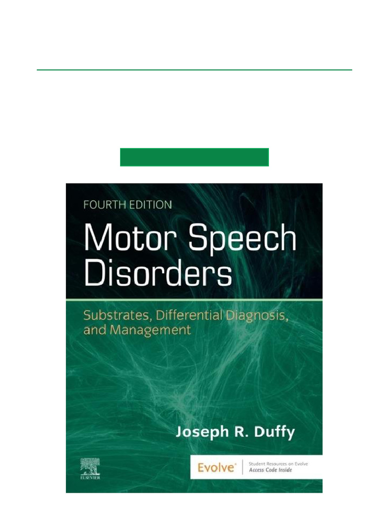 構音障害　Motor Speech Disorders Motor Speech Disorders - Elsevier eBook on VitalSource, 3rd