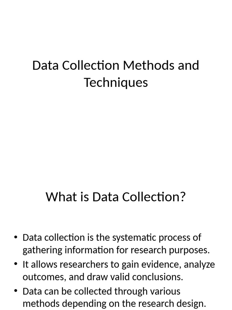 Data Collection Methods Explained | PDF | Focus Group | Interview