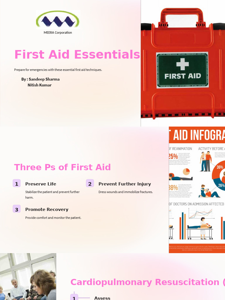 Three Ps of First Aid Explained | PDF