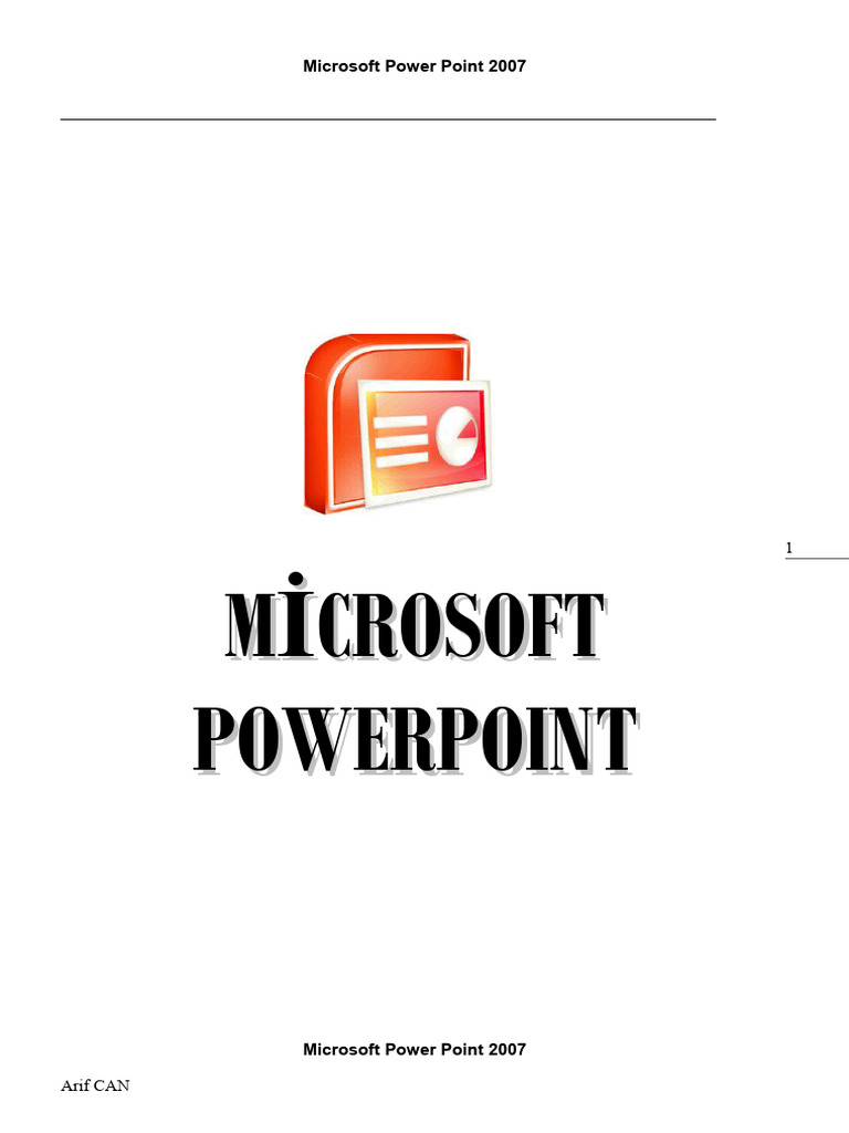Microsoft Power Point 2007 | PDF