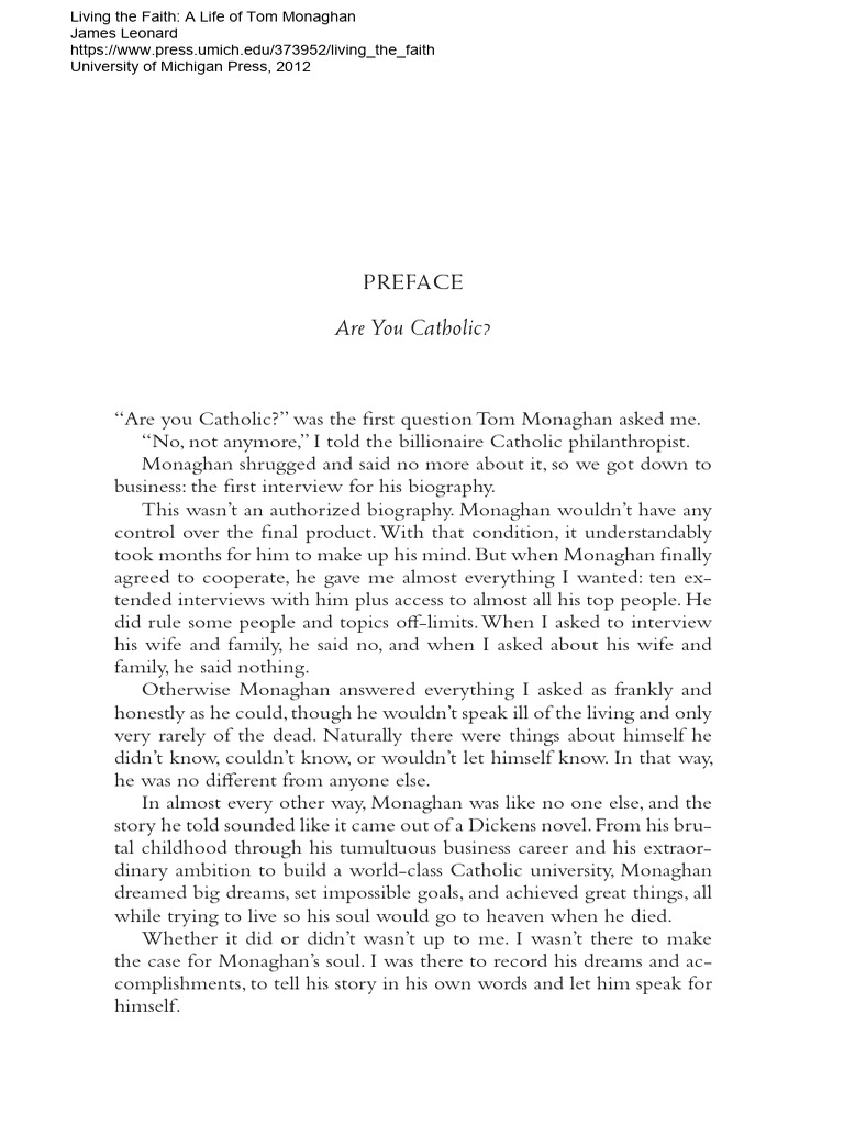 Preface | PDF | Religious Belief And Doctrine | Abrahamic Religions