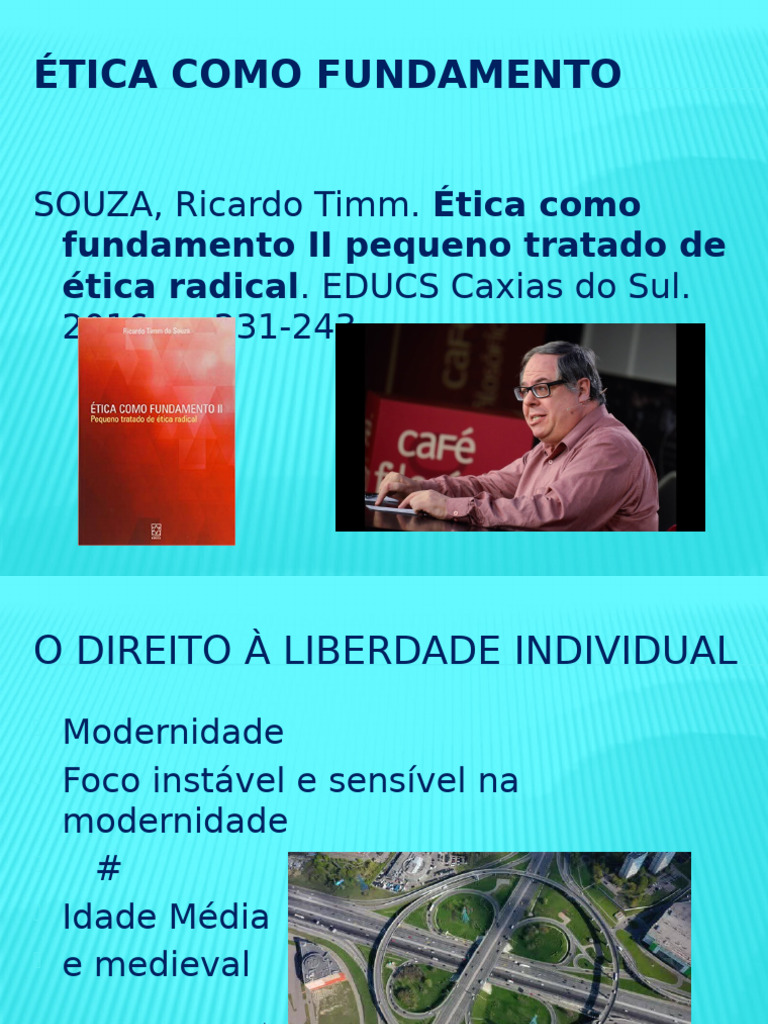 Ética e Liberdade na Modernidade | PDF