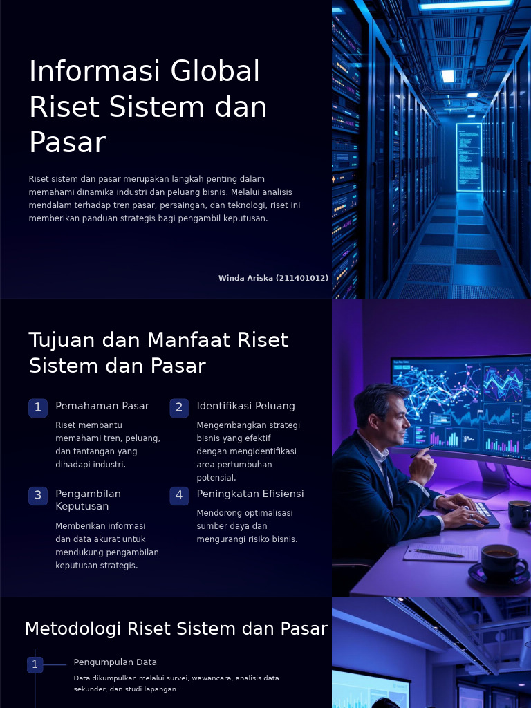 Riset Sistem dan Pasar: Strategi Bisnis Optimal | PDF