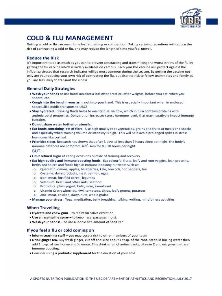 Cold - and - Flu - 2 | PDF | Influenza | Dose (Biochemistry)