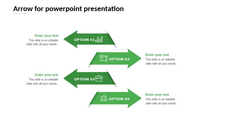 Editable Arrow Slides for PowerPoint | PDF