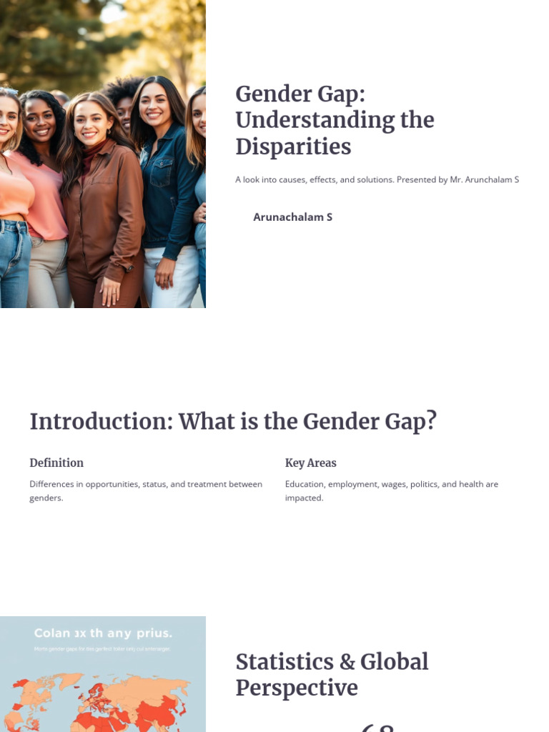 Understanding the Gender Wage Gap | PDF | Gender Pay Gap | Woman