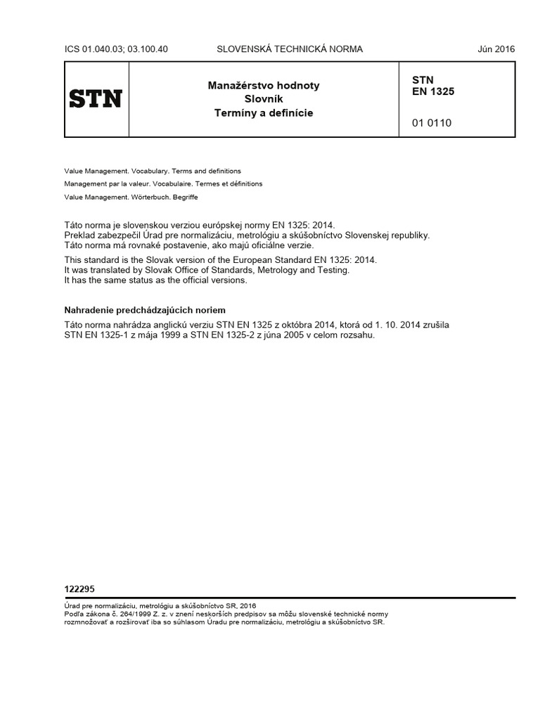 STN en 1325 - (Nahlad) | PDF