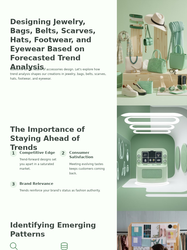 Trend-Driven Accessory Design Guide | PDF | Fashion | Textiles