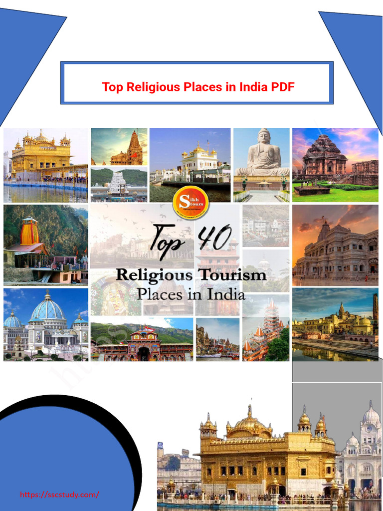 Top Religious Places in India | PDF | Devi | Indian Religions