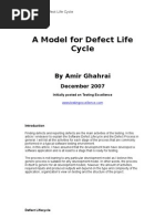 Download A Model for Defect Life Cycle by TestingExcellencecom SN8594852 doc pdf