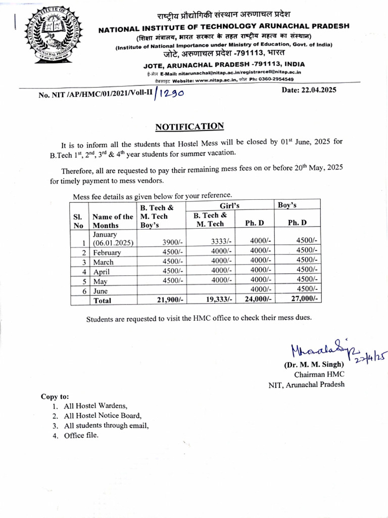 Notification | PDF