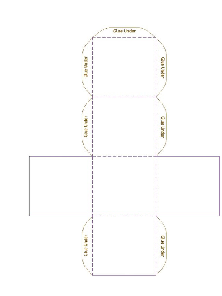 Plantilla Cubo | PDF