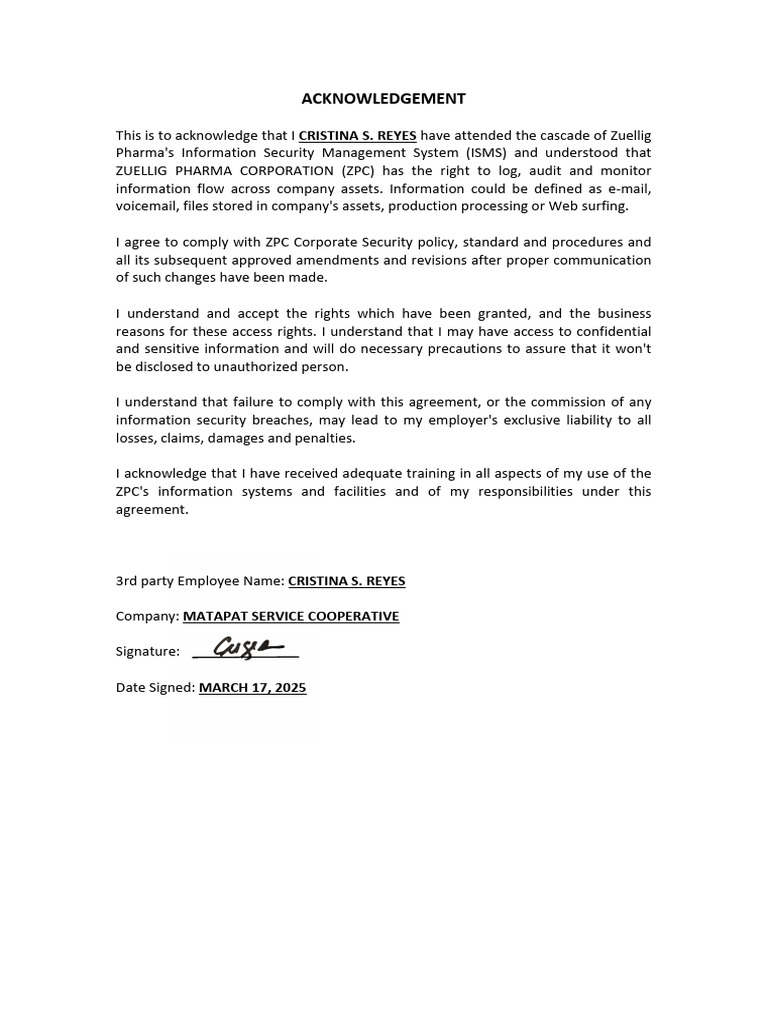 ACKNOWLEDGEMENT | PDF
