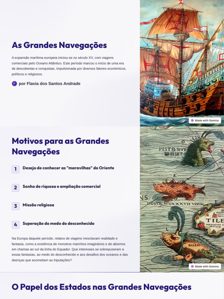AULA 1 - As-Grandes-Navegacoes | PDF | Era dos Descobrimentos | Cartografia