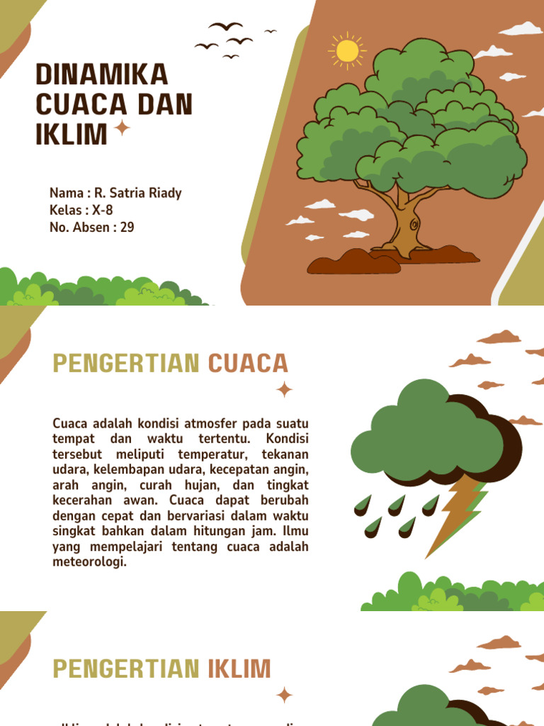 Pengertian Cuaca dan Iklim | PDF