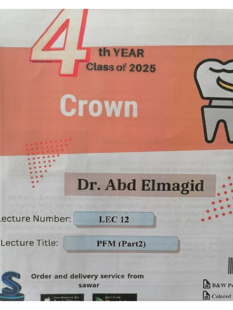 Crown Lec 12 | PDF