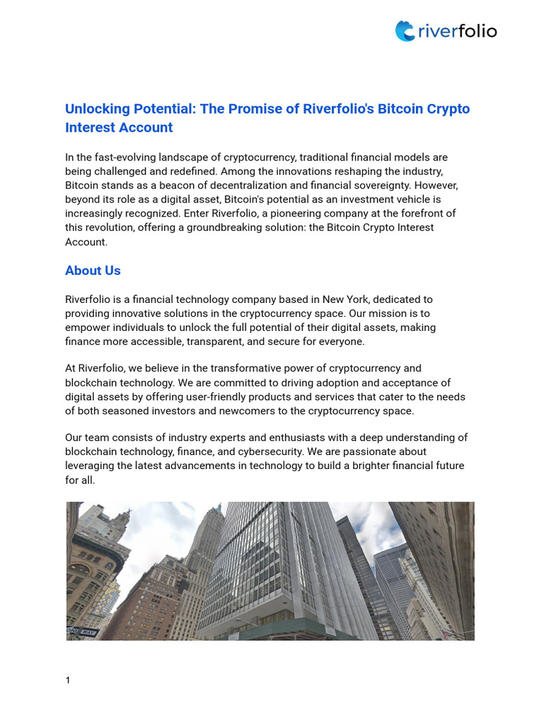 Crypto Interest Account | PDF | Cryptocurrency | Computer Security