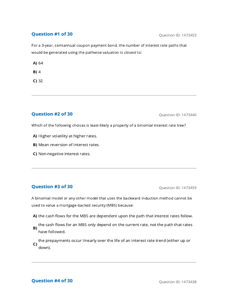 Pathwise Valuation in Bond Pricing | PDF | Bonds (Finance) | Yield ...