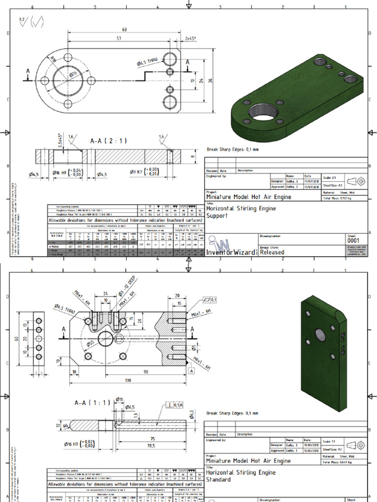 Stirling Engine | PDF