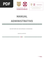 Organigrama de la SSC CDMX 2025 | PDF | Ciudad de México