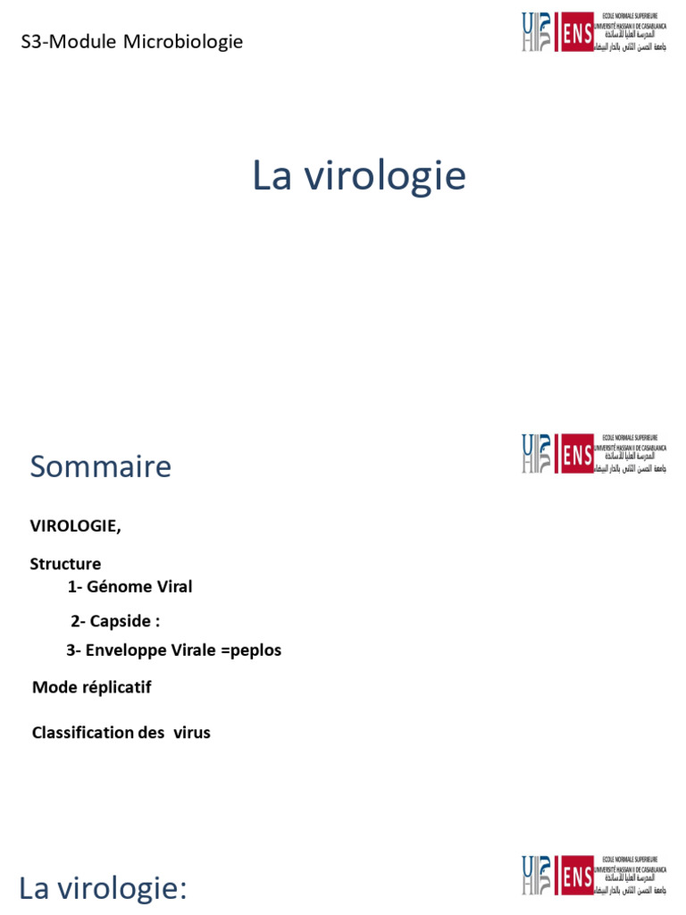 Structure et Classification des Virus | PDF | Virus | Répertoire ...