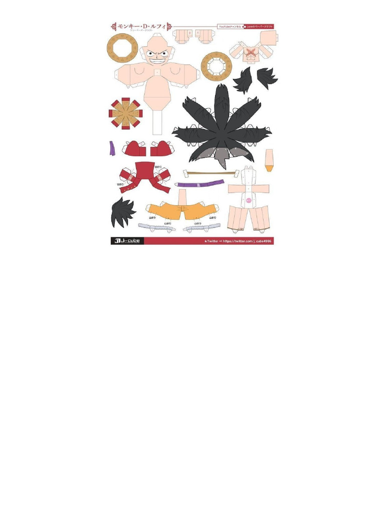 Luffy Papercraft | PDF