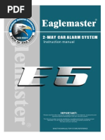 Download Eagle Master E5 Auto Alarm Manual by adeiv20027197 SN85955325 doc pdf