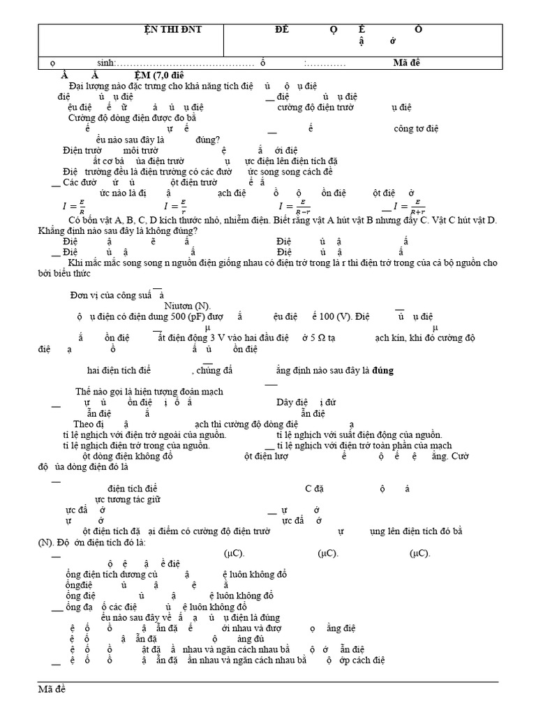 Dap An de 002 | PDF
