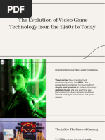 Evolution of Video Games by Decade | PDF | Games & Activities | Social ...