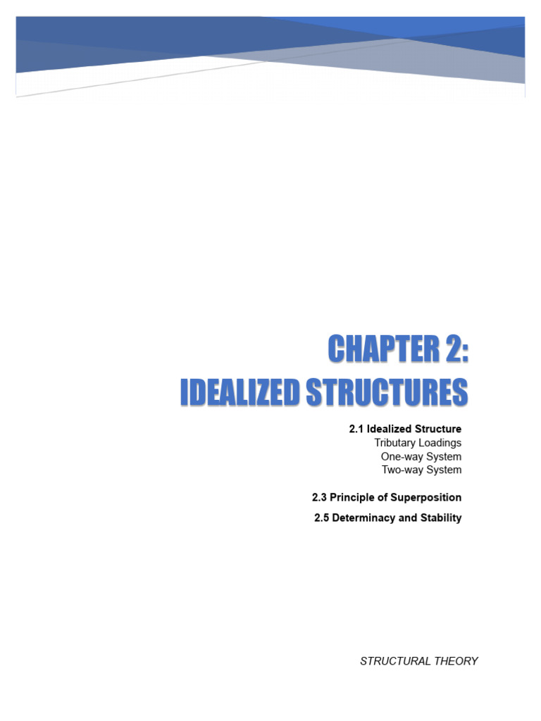 Idealized Structures in Engineering Analysis | PDF