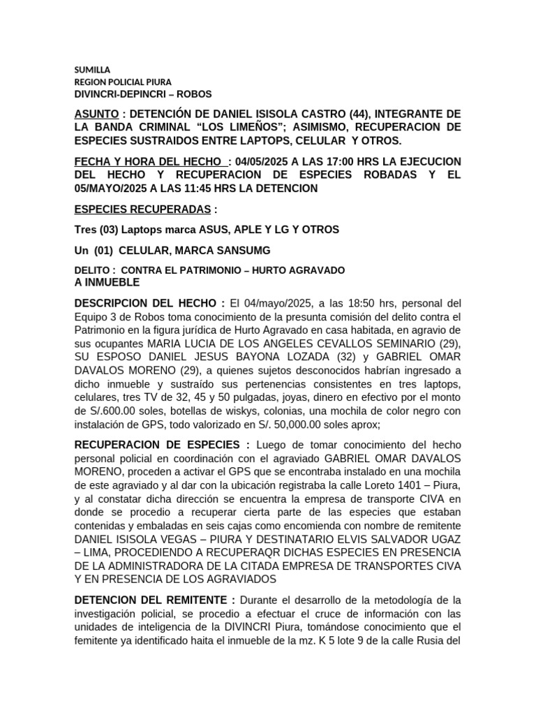 SUMILLA | PDF