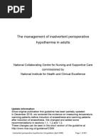 Hypothermia Prevention in Combat Care | PDF | Hypothermia | Health Care