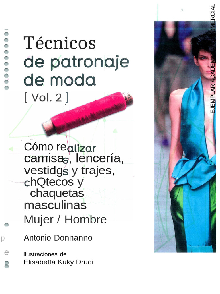 Antonnio Donnano - Tecnicas de Patronaje de Moda VOL 2 | PDF